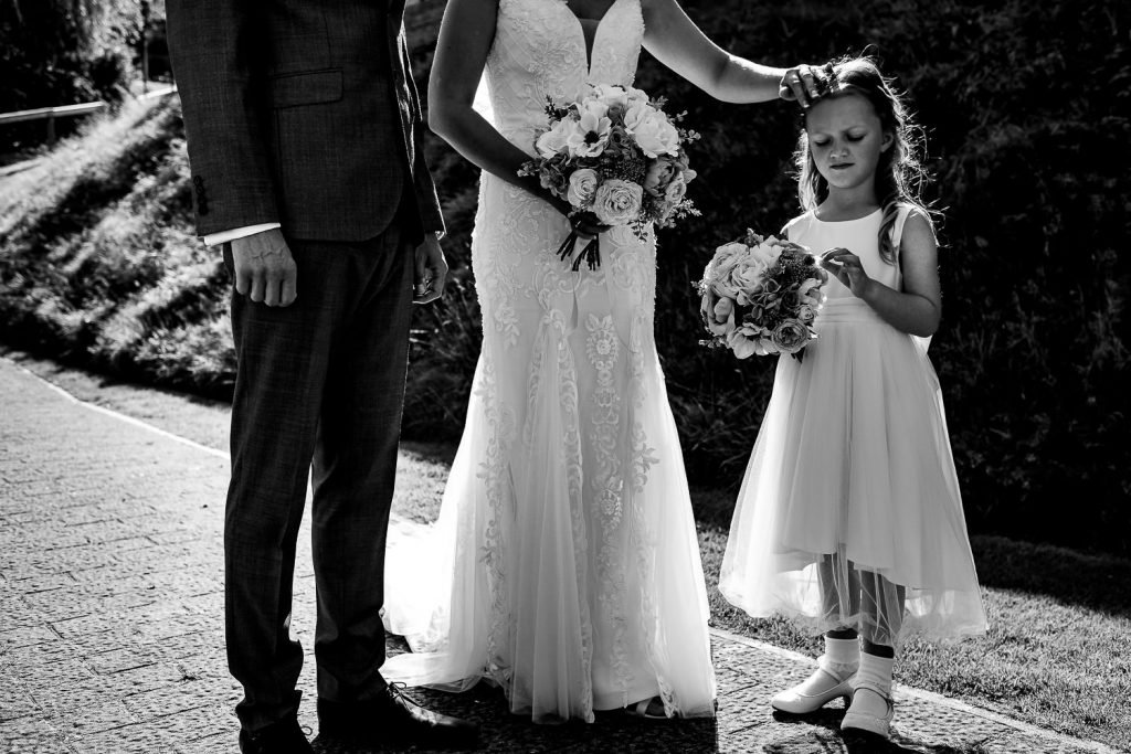 outdoor wedding at sandy cove